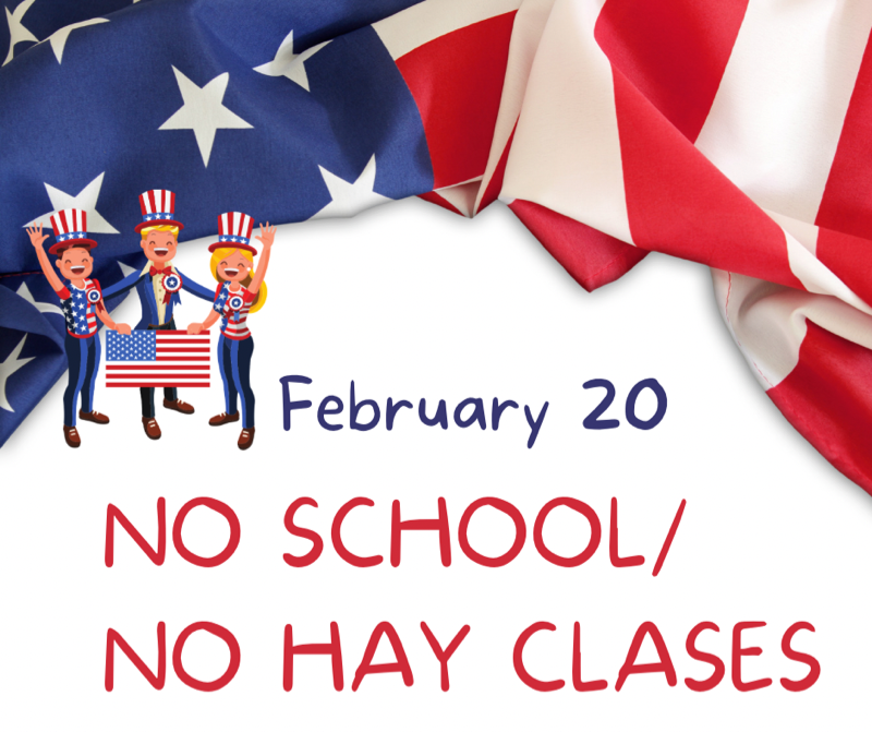 School Closed in Honor of President's Day Uphaus Early Childhood